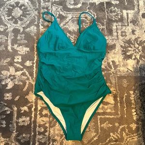 One piece bathing suit